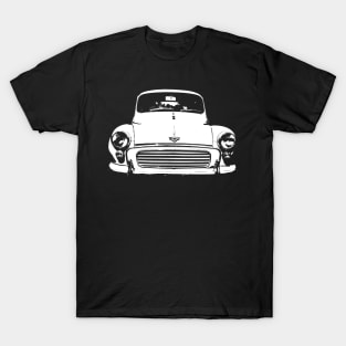 Morris Minor 1960s British classic car monoblock white T-Shirt